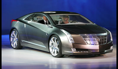Cadillac Converj Electric Hybrid Concept 2009 front 3